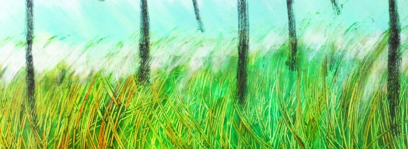 Toile 140 x 140 cm. (Canvas 55 x 55 in.)